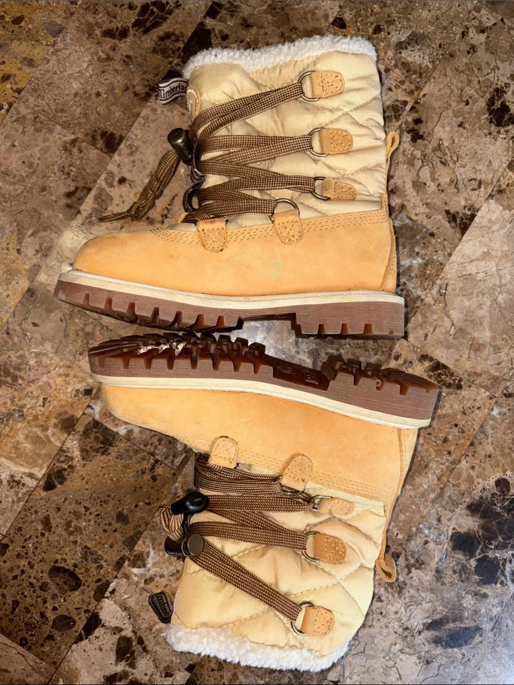 Timberland Kids Wheat/Tan Waterproof Winter Boots